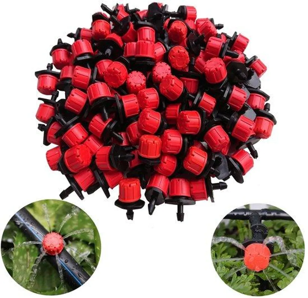 Kit arrosage automatique 100 goutteurs réglables et micro-asperseurs