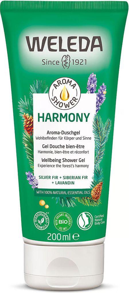 Weleda HARMONY Aroma Duschgel 200ml Produktbild