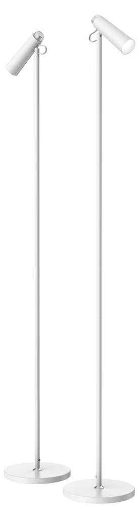 Lampadaire LED Immax TIT blanc argent CCT réglable éclairage intérieur