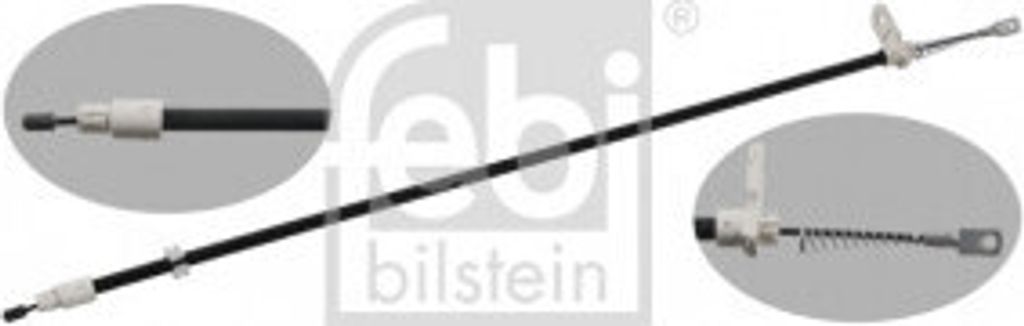 FEBI BILSTEIN 34907 - OE 171 420 01 85 Seilzug, Feststellbremse für SLK (R171)