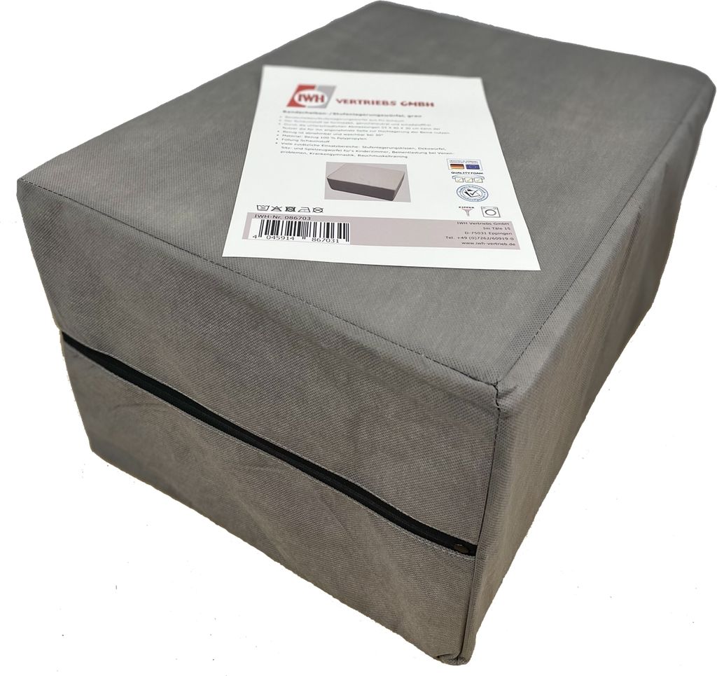 IWH Bandscheibenwürfel Stufenlagerungswürfel 55x40x30 cm Produktbild 1