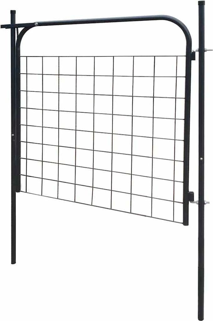 vidaXL Zahradní brána 100x100 cm antracitová Obrázek produktu 