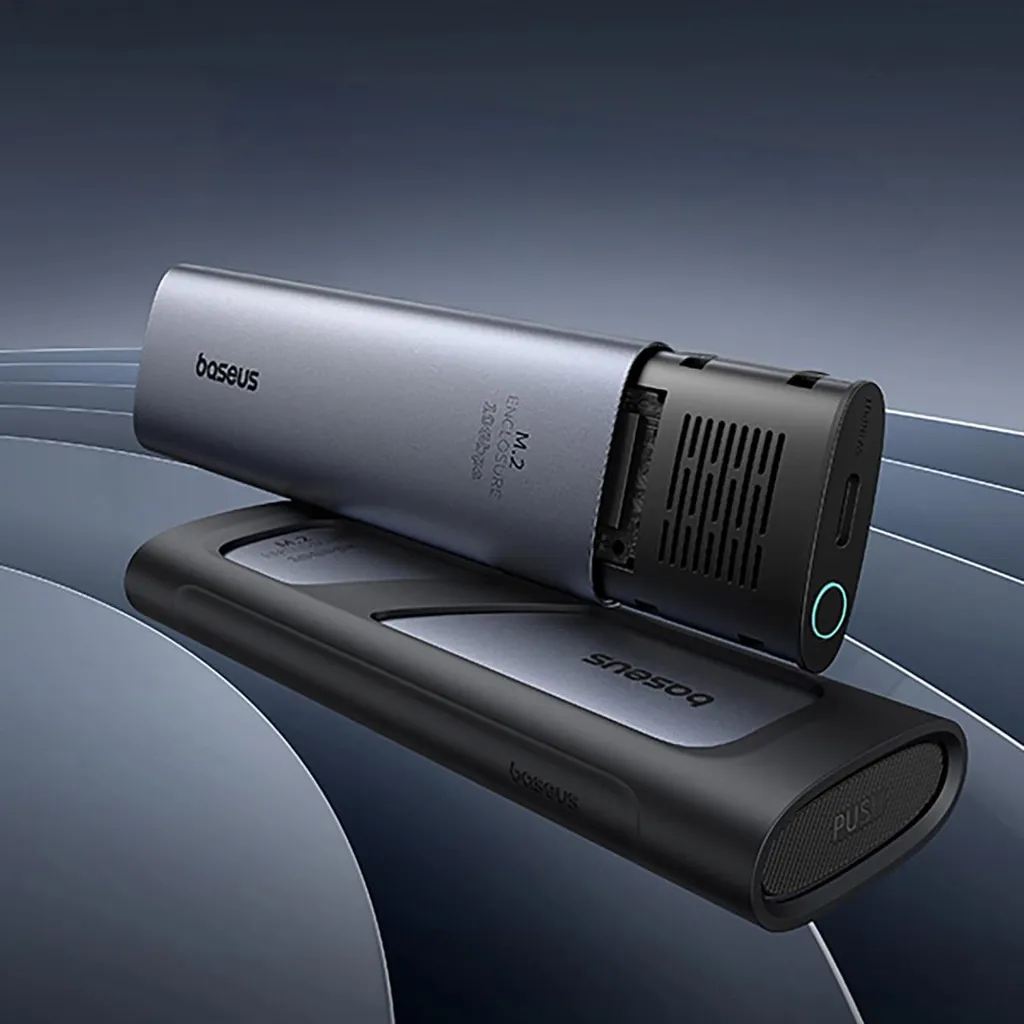 Baseus Flyjoy Contenitore SSD M.2 NVMe SATA 10Gbps Grigio | Offerta - 13