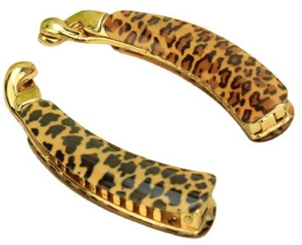 Pince Banane Cheveux Grande Taille - Accessoire Coiffure Femme Bicolore