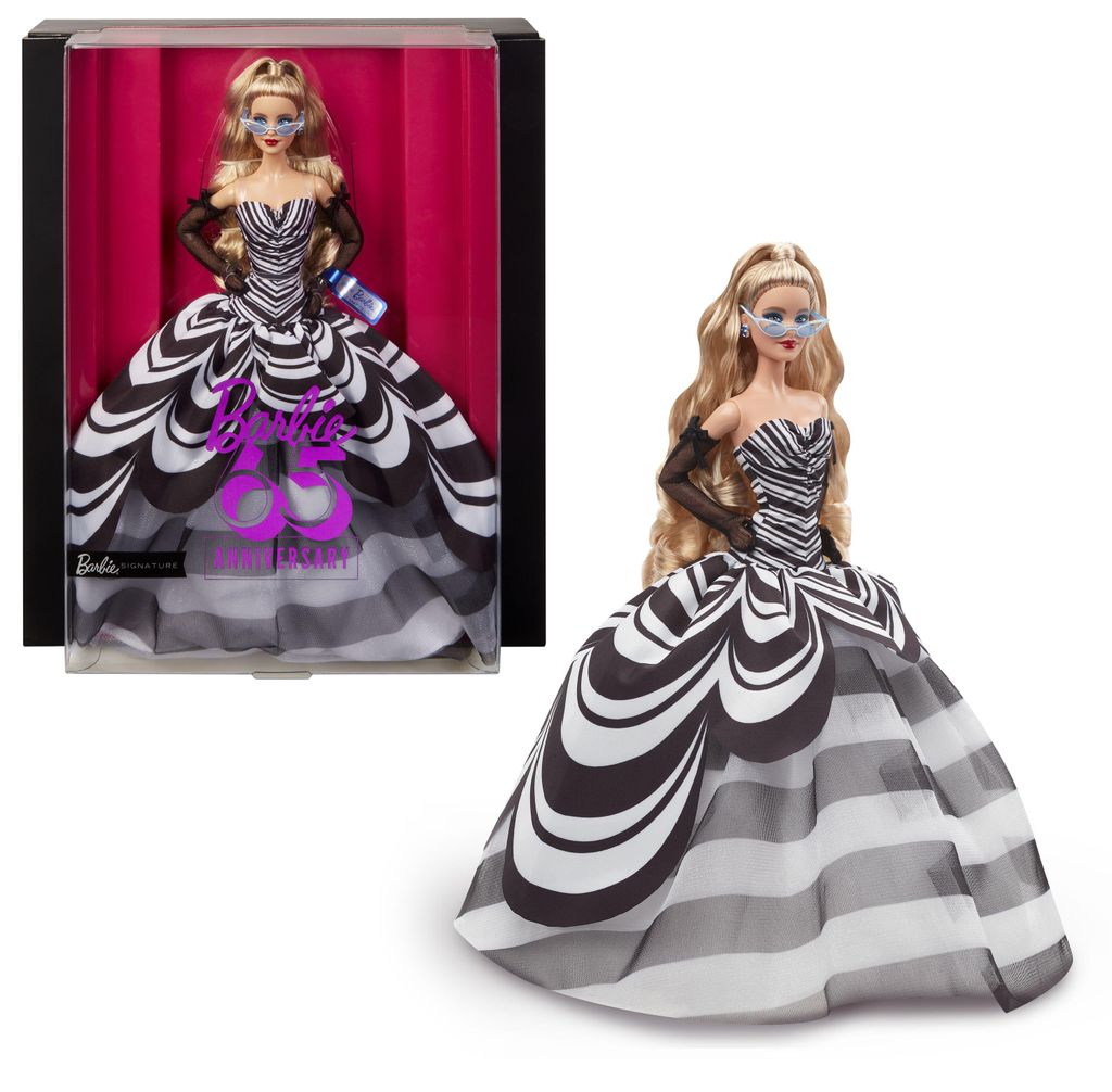 Barbie Signature Sammelpuppe zum 65. Jubiläum (mit blonden Produktbild 
