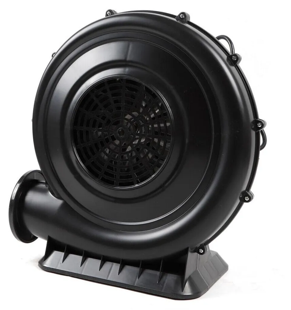 Extracteur d'air centrifuge 250W haute pression noir débit 420 m³/h