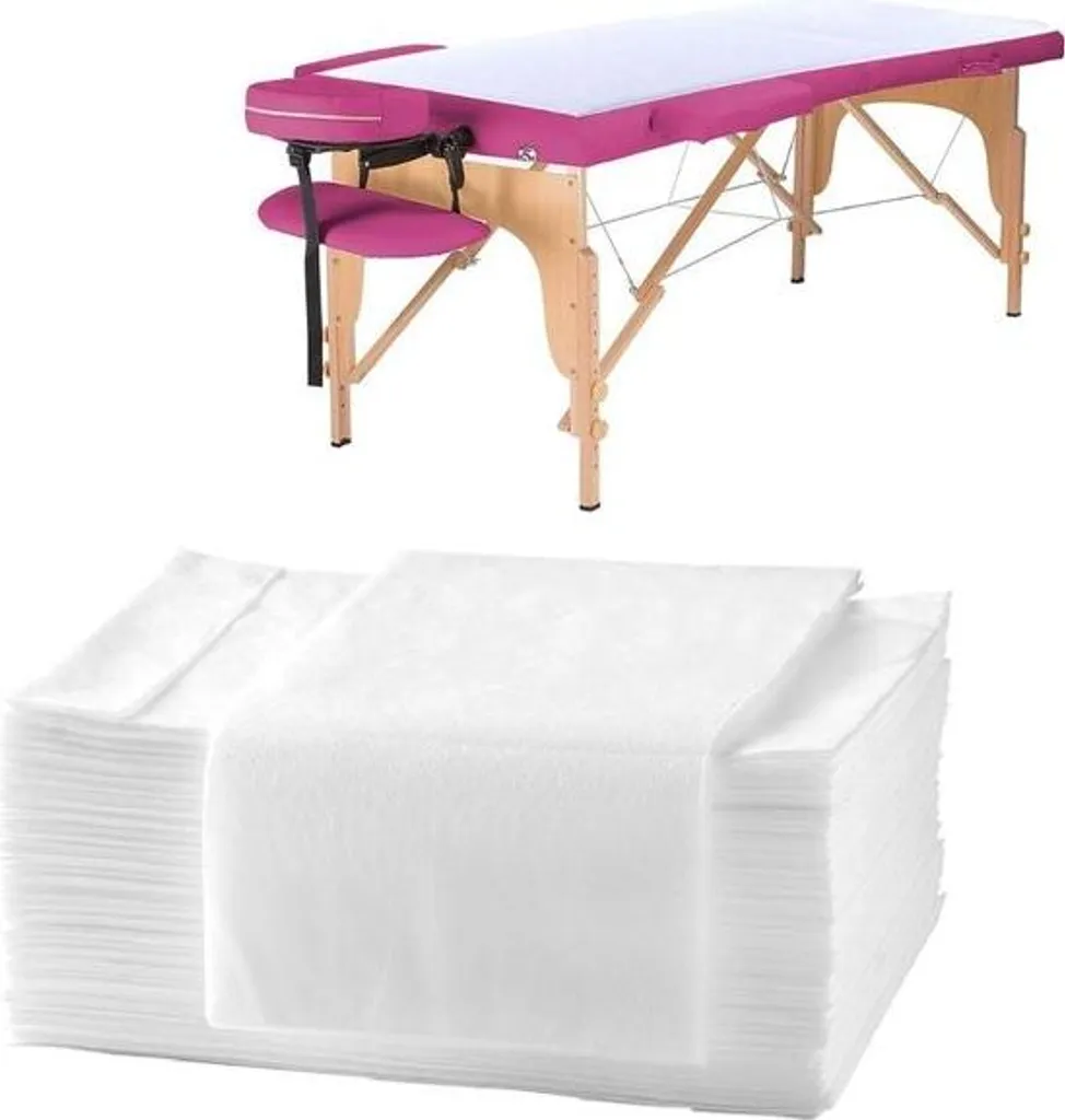 Drap d'examen étanche pour table de spa et massage - Protection oléofuge