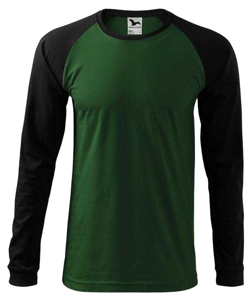 Malfini - "Street" T-Shirt für Herren, Langärmlig PP11594 (XXL) (Grün)