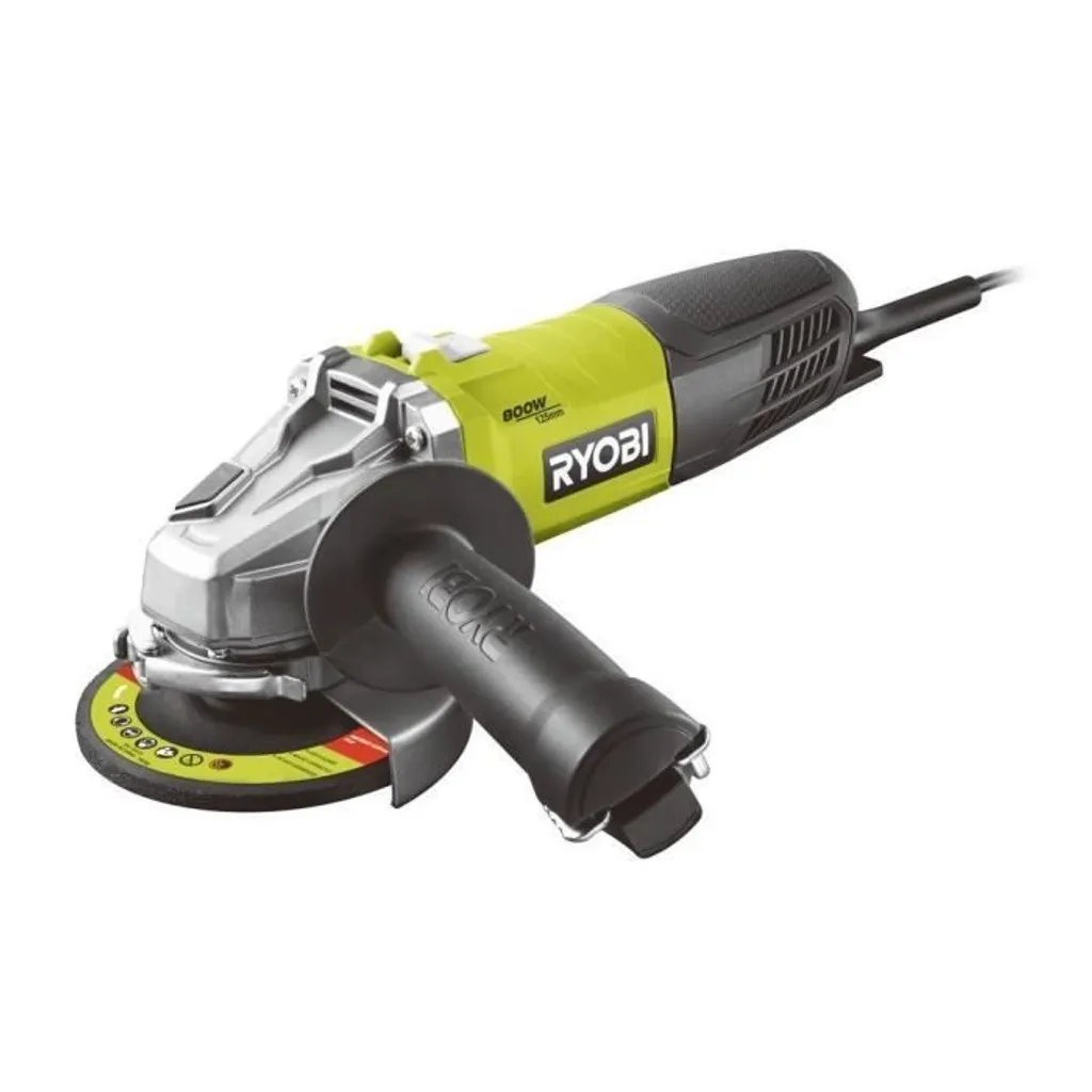 Ryobi RAG800-125S Smerigliatrice 125mm | 800W Solidità Garantita