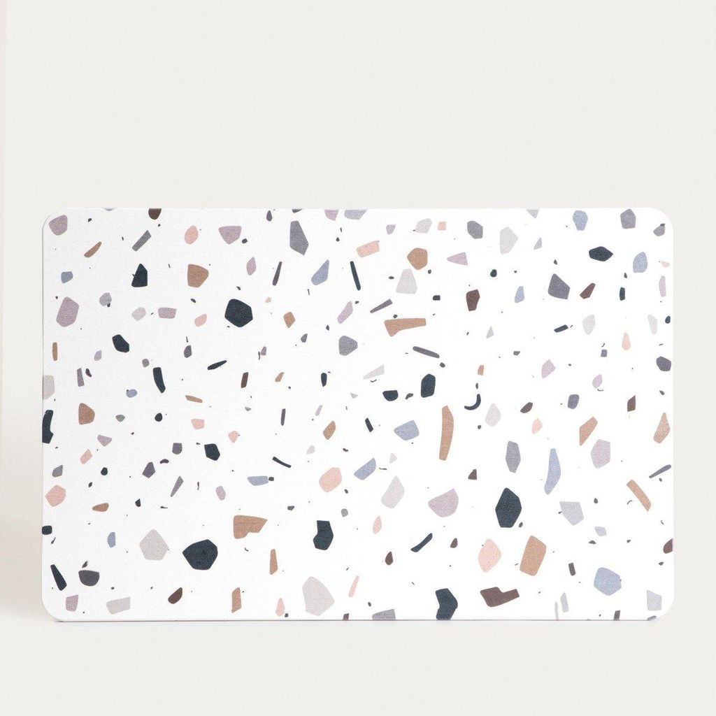 HOMLA DITTA Kieselgur Badematte mit Terrazzo-Muster Produktbild 