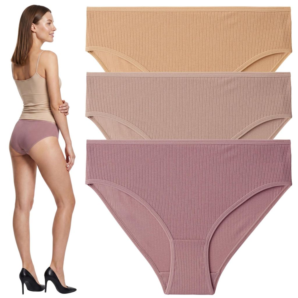 Intimo da donna - Slip da donna taglia XL - Slip in cotone, Immagine del prodotto 