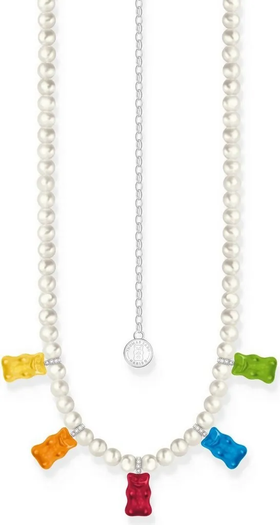 Collier Argent 925 Durable Thomas Sabo Goldbär : Chic et Inoxydable
