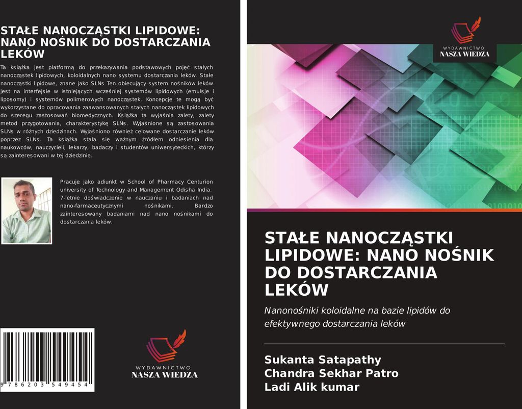 Sta¿E Nanocz¿Stki Lipidowe: Nano No¿Nik Do Dostarczania Leków