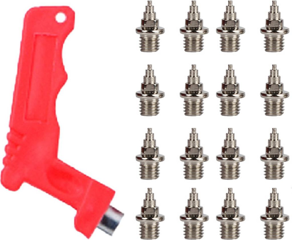 100 Stück Track-Spikes Kohlenstoffstahl für Lauf- und Cross-Country-Schuhe mit Spike-Schlüssel für Sprint-Sport-Laufschuhe