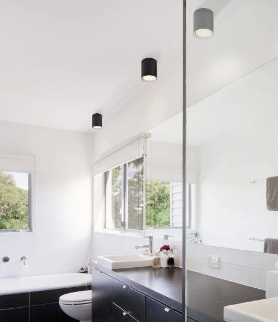 Spot LED Fallon Long Moodmaker Dimmer Design Blanc Argenté de 110cm - 13
