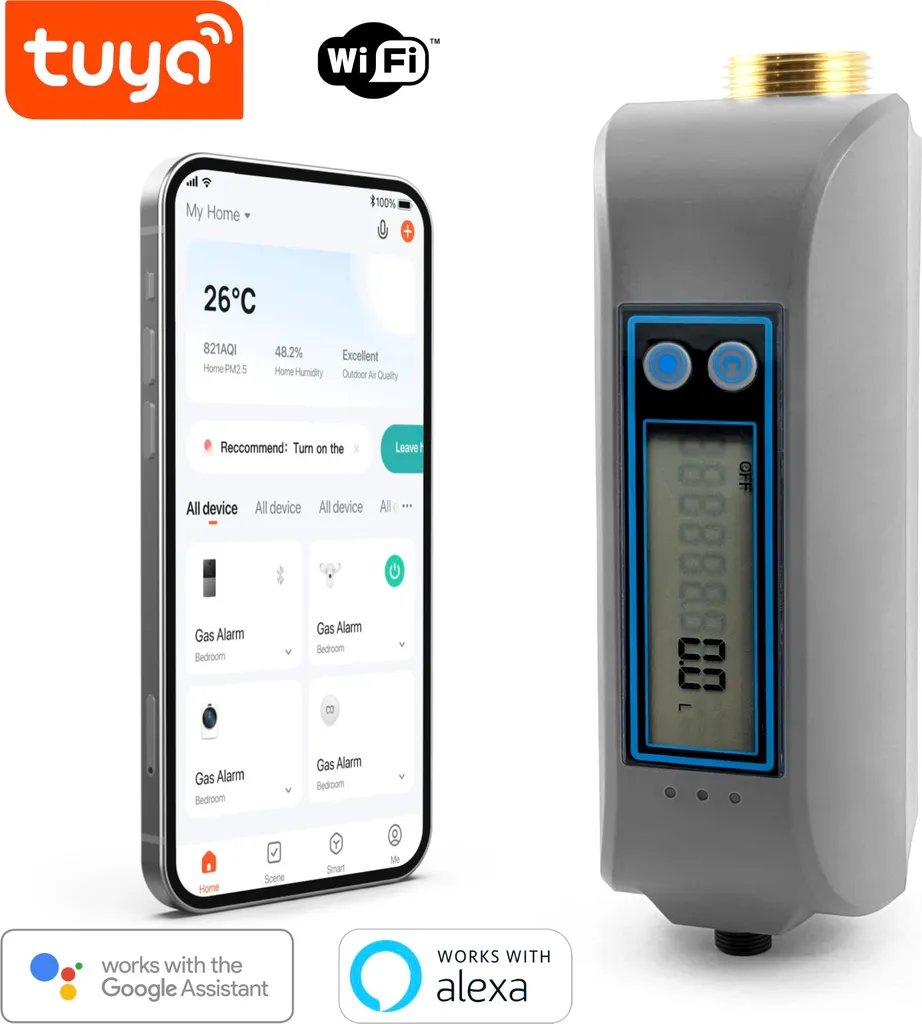 Vanne Connectée pour Arrosage WiFi DN20 Programmable et Mesure de Débit - 8