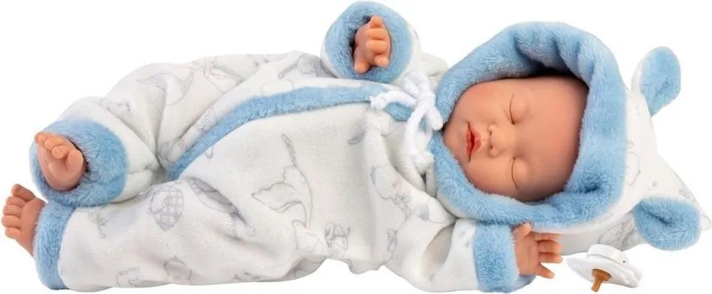 Poupée bébé garçon 32cm sans produits toxiques au corps doux