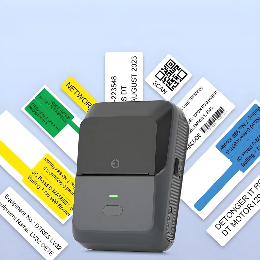 Mini Stampante Termica Bluetooth Type-C: Stampa Wireless Zero Inchiostro - 4