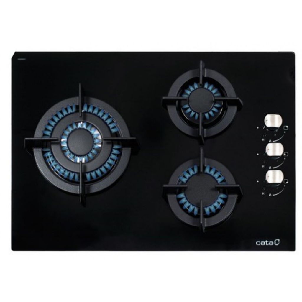 CATA CCI 5003 BK, Czarny, Wbudowany, 59 cm, Gaz, Szkło, 3 Zdjęcie produktu 
