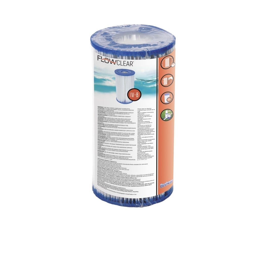 Bestway 58095, Kaseta z pompą filtrującą, Niebieski, Biały, Zdjęcie produktu 