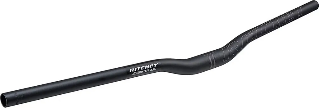 Guidon VTT Carbone Ritchey WCS Trail 20 mm Rise 31.8 mm Noir 800 mm