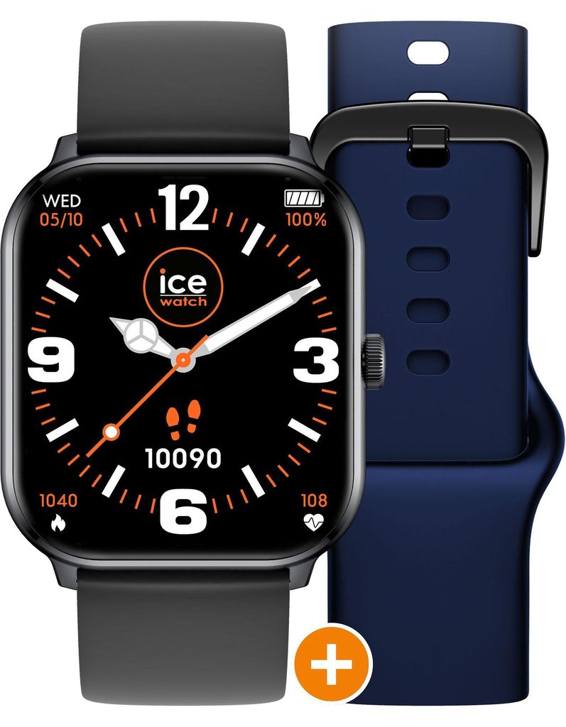 Ice-Watch 022253 ICE smart ICE 1.0 Black Navy Zusatzband Produktbild 