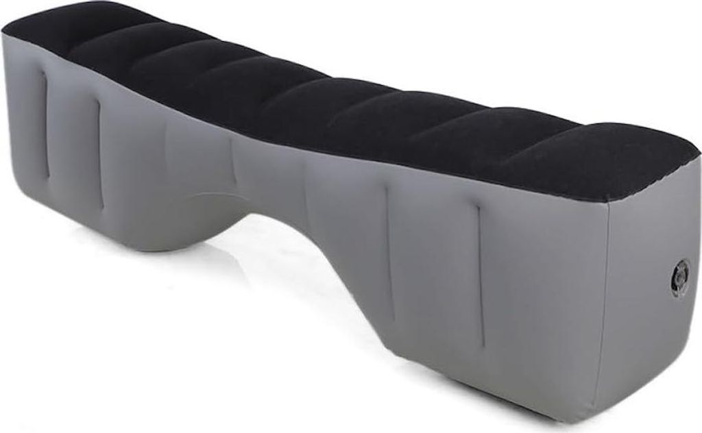 Aufblasbare Rücksitzmatratze, Sitzlücken-Füller als Reisebett für Erwachsene & Kinder, Bein- und Fußstütze