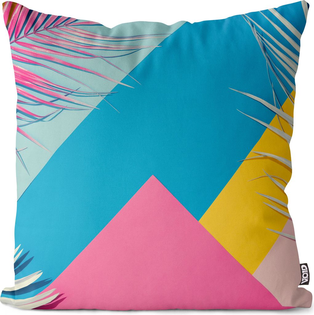 VOID Sommerdesign Palmen Kissenbezug Kissenhülle Sofakissen Kissen Deko Outdoor-Kissen Dekokissen