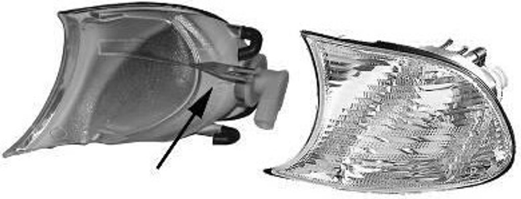 VAN WEZEL 0654905 Blinker Blinkleuchte vorne Links für BMW 3 Coupe (E46) 3 Cabrio (E46)