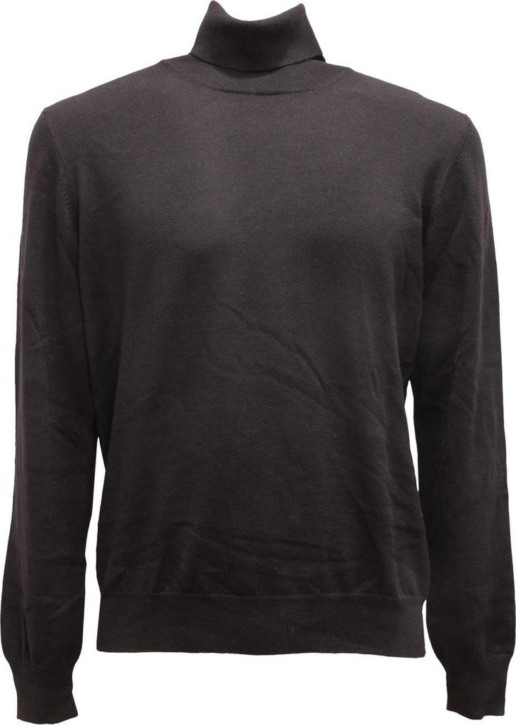 9013Av Dolcevita Uomo Gran Sasso Man Turtleneck Sweater Black
