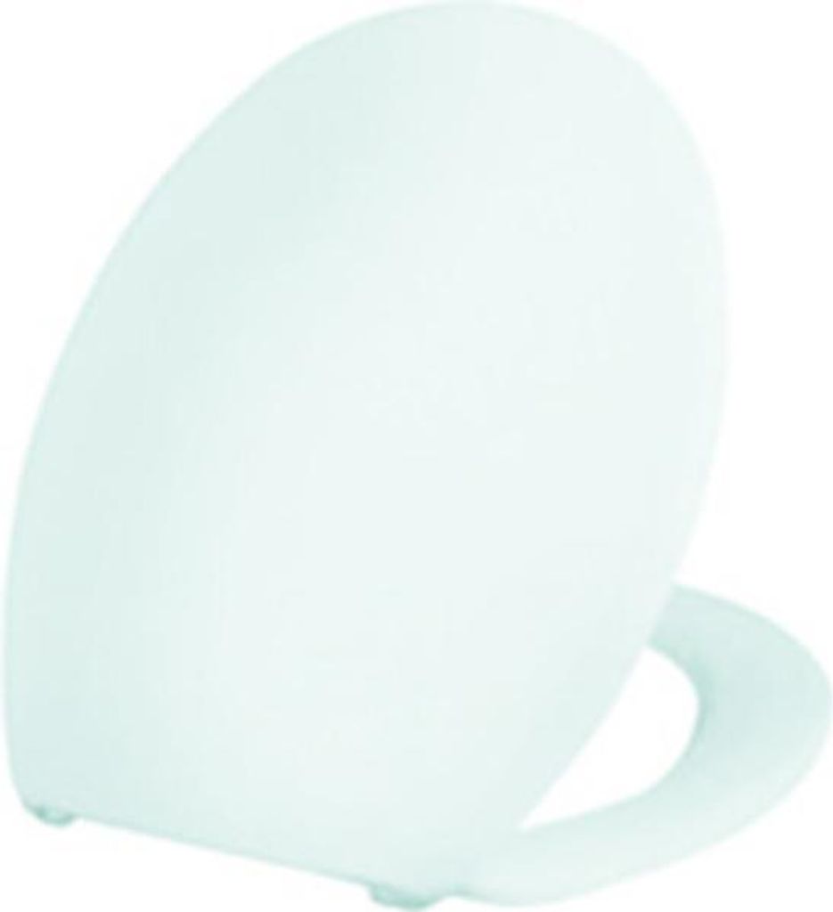 VIGOUR WC-Sitz individual 2.0 mit Deckel, Edelstahl-Scharniere abnehmbar, ohne Absenkautomatik, weiß