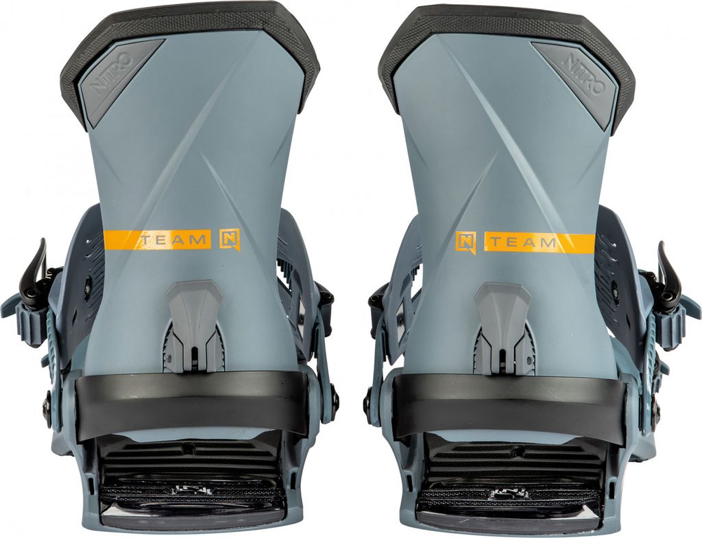 Nitro Herren Snowboardbindung TEAM, Größe:L, Farben:gunmetal
