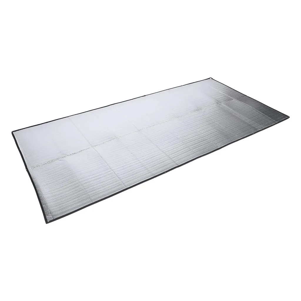 Tapis de sol thermique 2x2m aluminium pour camping et randonnée été