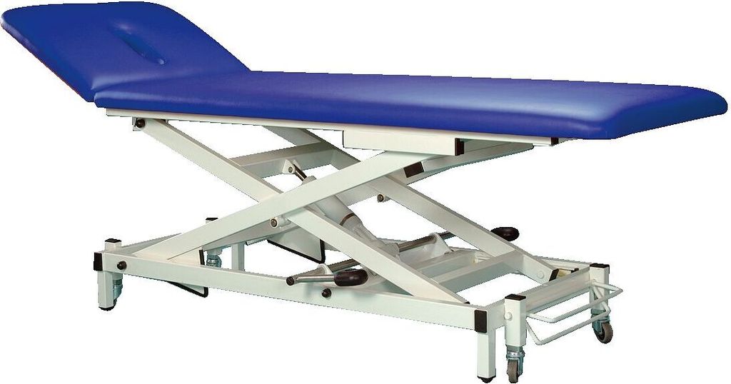 Meditech Hydraulische Therapieliege "Vario Nr. 1", 2-teilig, Atoll, 65 cm