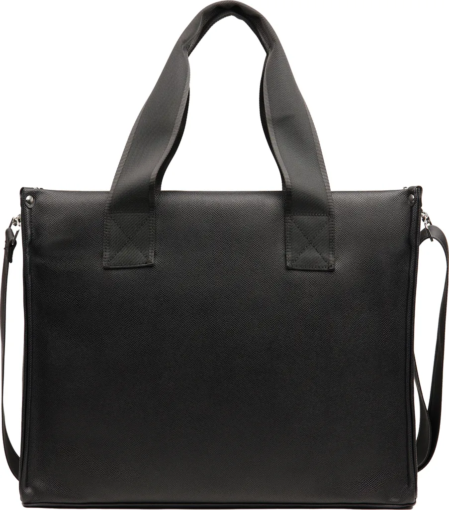 Sac de transport noir Vinga Bermond en polyuréthane souple et durable