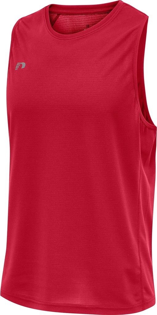 Hummel Men's Core Running Singlet, TANGO RED, M, Herren