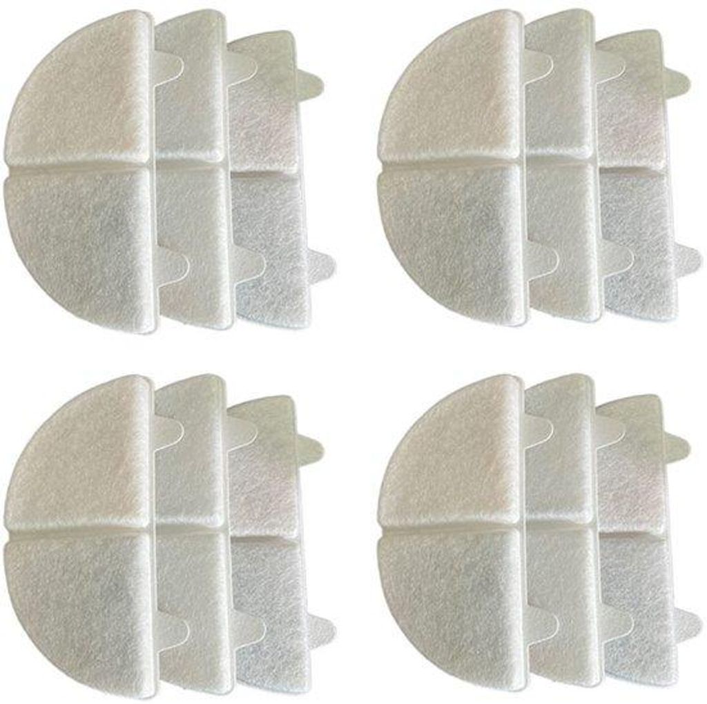 12 Stück Aktivkohle-Filterpatroon Hartplastik kein Ersatz für Kokos-Filterpatroon