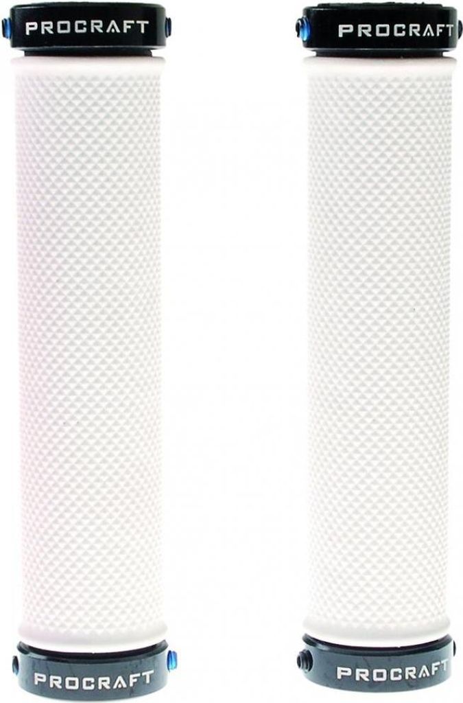 Procraft Lenkergriff Freeride 145 mm weiß - sicherer Grip für Trail & Enduro...