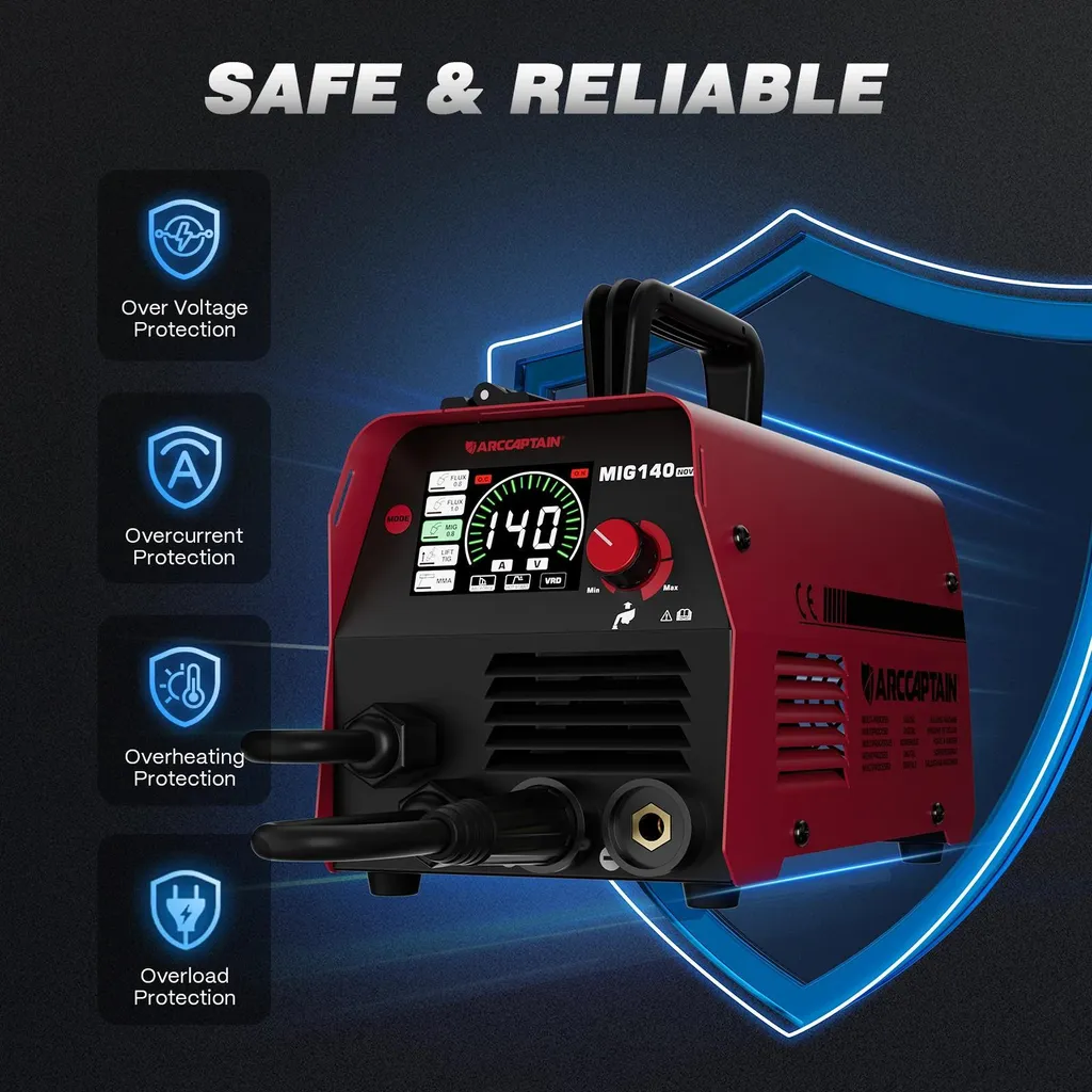 Poste à souder semi-automatique multiprocédé 140 A compact et robuste - 5