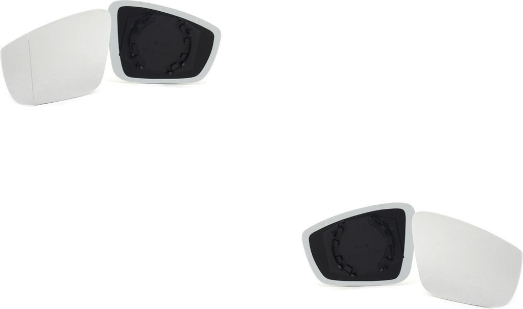 Johns, Spiegel Glas Außenspiegel Glas passend für VW Up! 12/2011-06/16 Set Links Rechts 6RG857521 6RU857521A 6RG857522 6RU857522