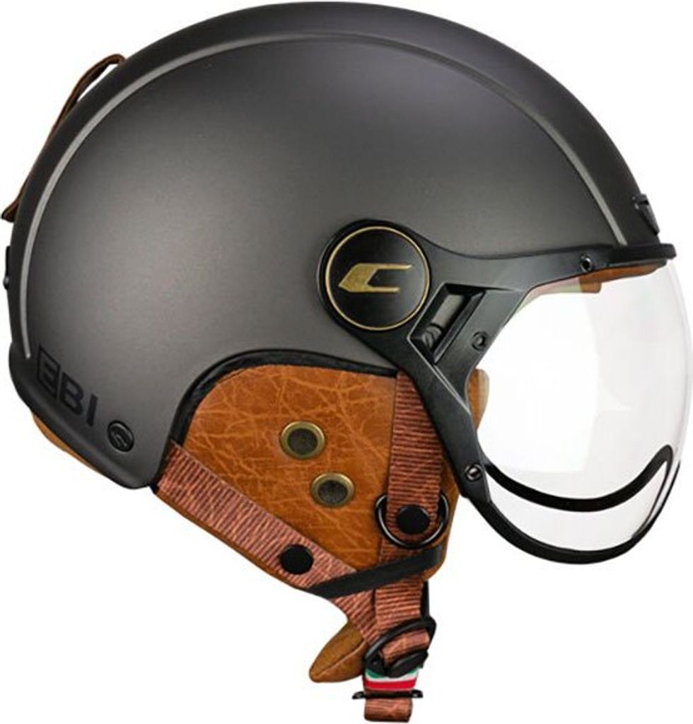 Zugelassener Ski-E-Bike-Helm CGM 801V EBI VINTAGE Satinierter Graphit größe L