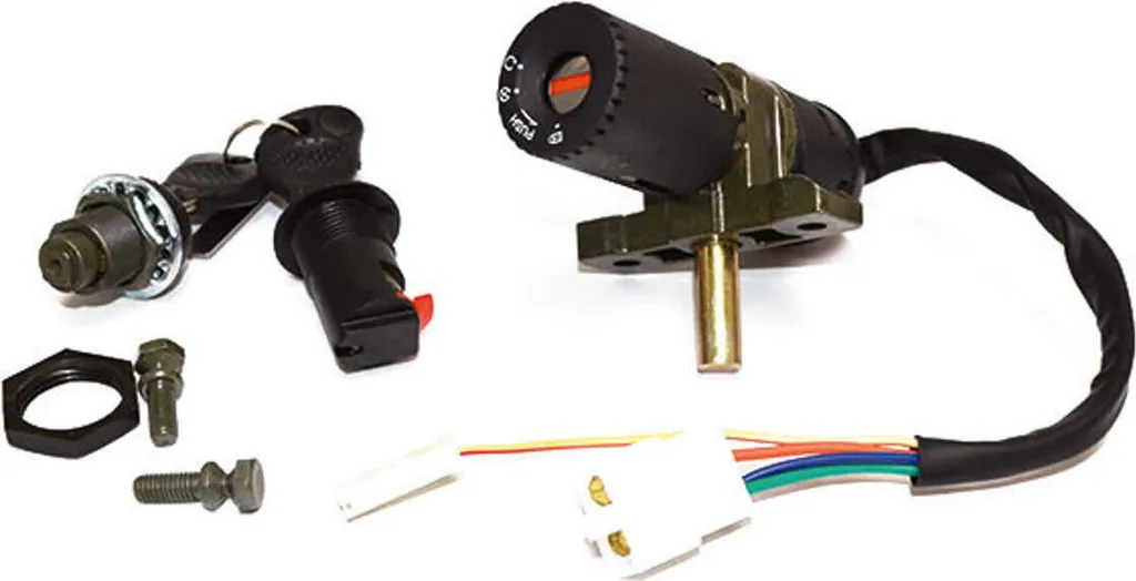 Serrure Aprilia cassée ? Kit complet antivol direction et coffre