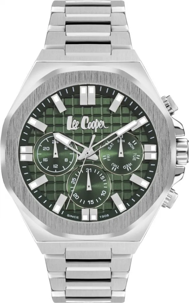 Montre Homme Lee Cooper LC07982.370 Vert : Idée Cadeau Anniversaire