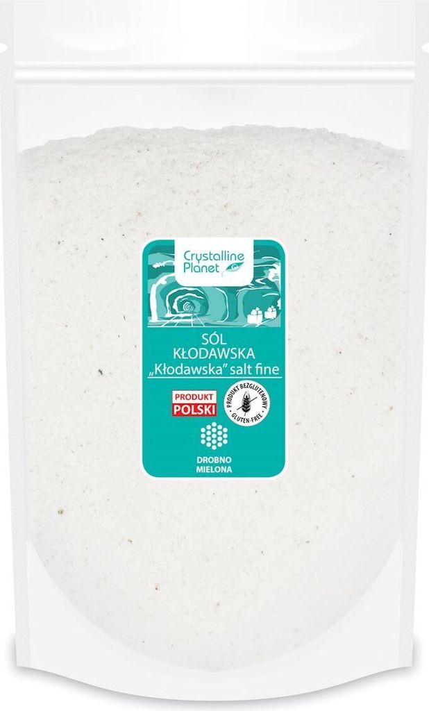 FEIN GEMAHLENES GLUTENFREIES SALZ AUS KŁODAWA 1 kg – Produktbild 