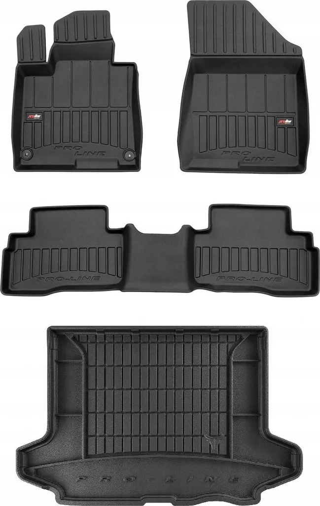 Jeu de tapis de sol 3D Kia Sportage V HEV Hybrid dès 2021 en élastomère