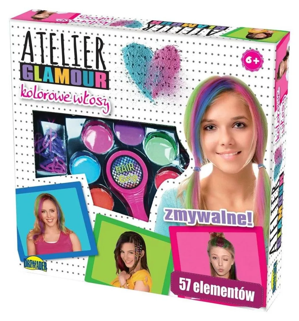 Coffret de Loisirs Créatifs Atelier Glamour : Coloration et Déco Mode