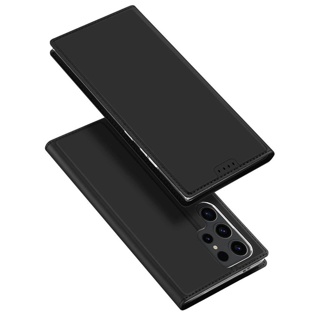 Dux Ducis Skin Pro Case Für Samsung S24 Ultra Mit Klappe - Schwarz