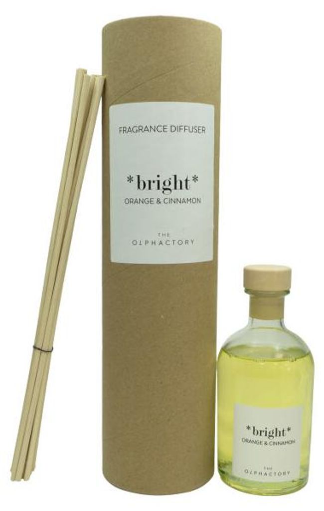 The Olphactory Bright Orange Cinnamon Reed Diffuser 250ml Produktbild 