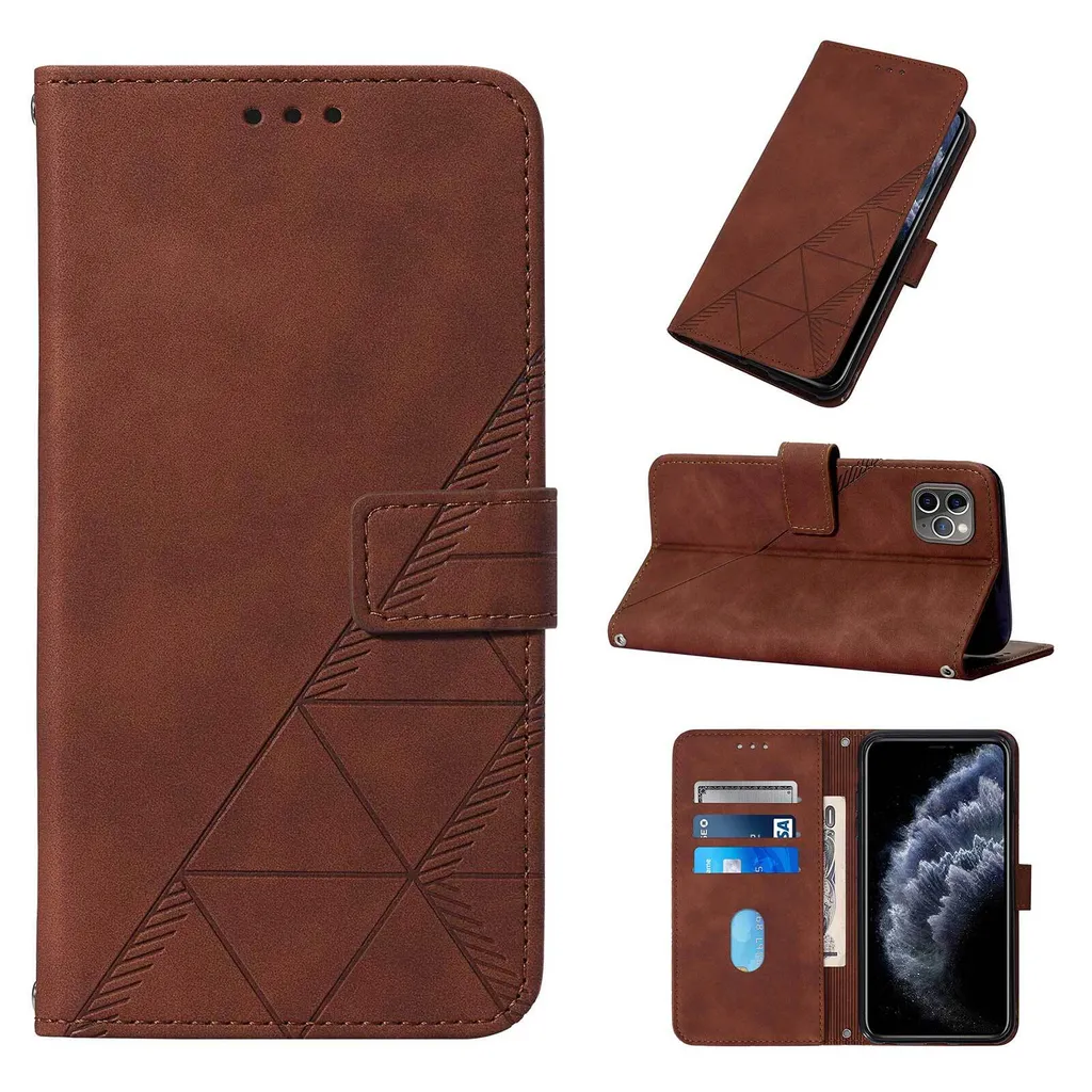 Cover a Libro iPhone 11 Pro Max Marrone: Elegante Case Professionale - 2
