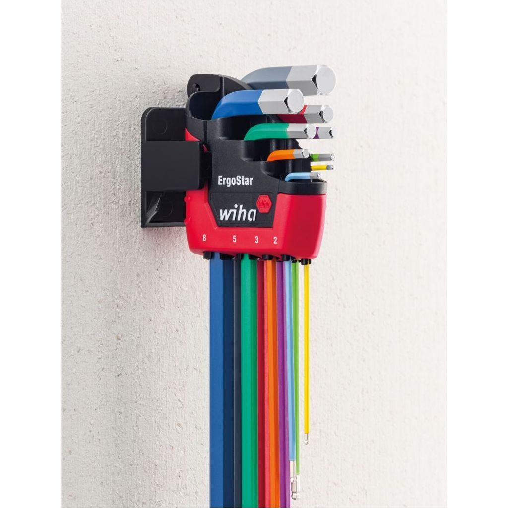 Sechskantwinkelschraubendrehersatz 369F 10-tlg.ErgoStar Produktbild 3